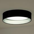 Duolla - Plafonnier ROLLER LED/24W/230V d. 45 cm noir/argent