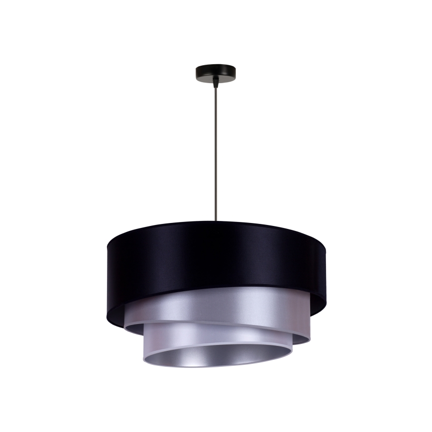 Duolla - Plafonnier TRIO 1xE27/15W/230V d. 60 cm bleu/argent