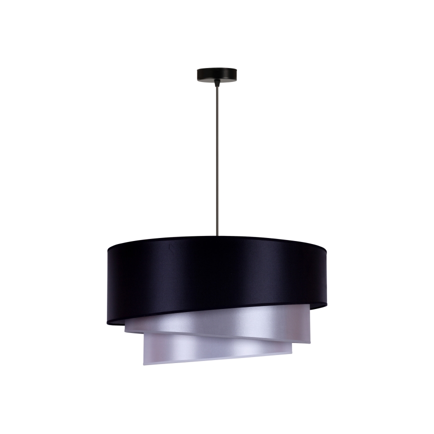 Duolla - Plafonnier TRIO 1xE27/15W/230V d. 60 cm bleu/argent