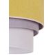 Duolla - Plafonnier TRIO 1xE27/15W/230V diam. 45 cm jaune/gris/blanc
