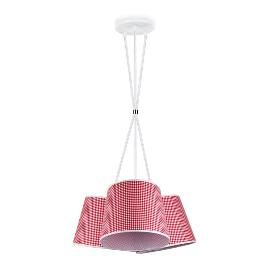Duolla - Suspension-barre ROSSA 3xE27/40W/230V d. 40 cm