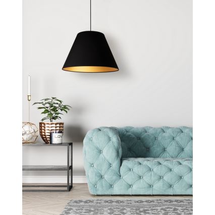 Duolla - Suspension filaire ANNA 1xE27/40W/230V d. 45 cm noir