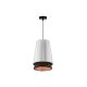 Duolla - Suspension filaire BELL SHINY 1xE27/15W/230V argent/noir