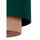 Duolla - Suspension filaire BOHO 1xE27/15W/230V vert/marron