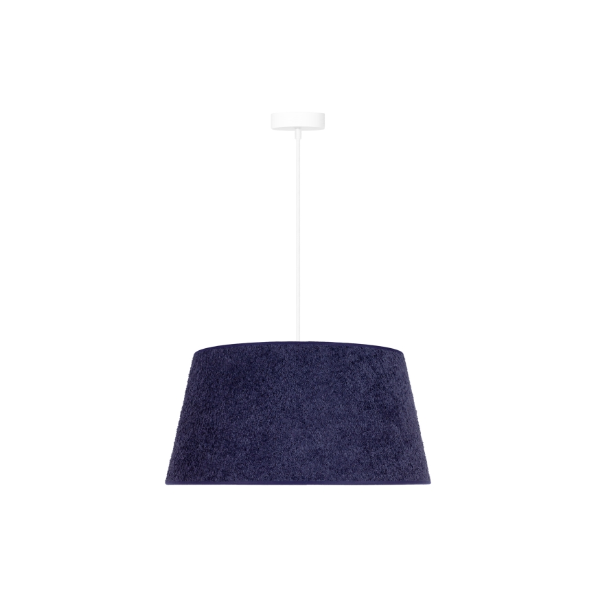 Duolla - Suspension filaire BOUCLE 1xE27/15W/230V diam. 50 cm bleu