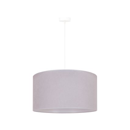 Duolla - Suspension filaire BRISTOL 1xE27/40W/230V d. 45 cm gris