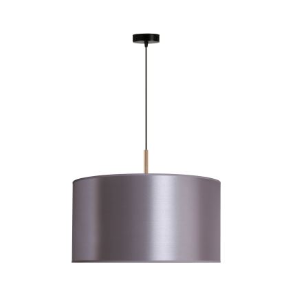 Duolla - Suspension filaire CANNES 1xE27/15W/230V diam. 45 cm argent/cuivre