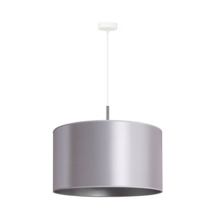 Duolla - Suspension filaire CANNES 1xE27/15W/230V diam. 45 cm argent