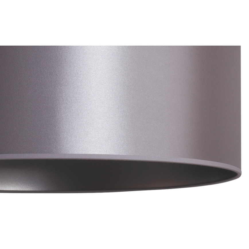 Duolla - Suspension filaire CANNES 1xE27/15W/230V diam. 45 cm argent