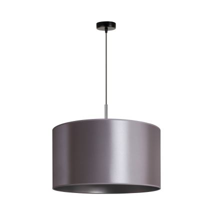 Duolla - Suspension filaire CANNES 1xE27/15W/230V diam. 45 cm argent