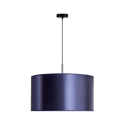 Duolla - Suspension filaire CANNES 1xE27/15W/230V diam. 45 cm bleu/argent