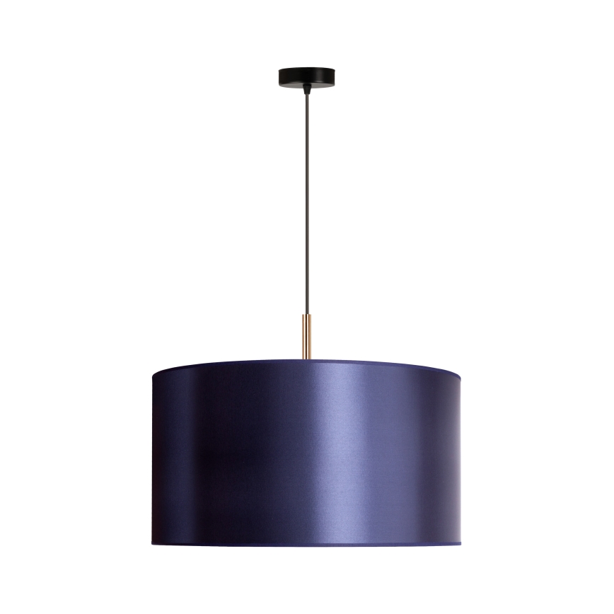 Duolla - Suspension filaire CANNES 1xE27/15W/230V diam. 45 cm bleu/cuivre