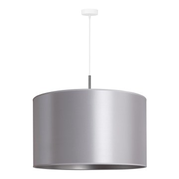 Duolla - Suspension filaire CANNES 1xE27/15W/230V diam. 50 cm argent