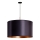 Duolla - Suspension filaire CANNES 1xE27/15W/230V diam. 50 cm noir/cuivre