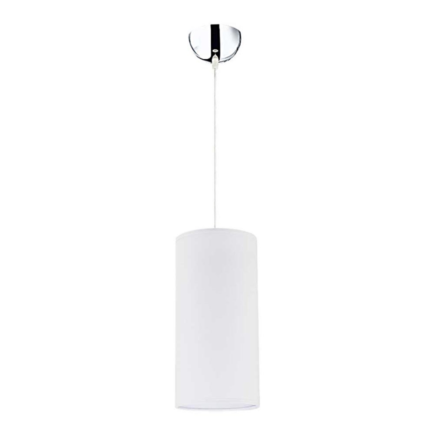 Duolla - Suspension filaire CIGAR 1xE27/40W/230V d. 15 cm blanc