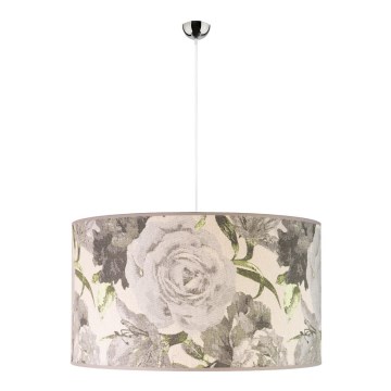Duolla - Suspension filaire CONSTANCE 1xE27/40W/230V d. 45 cm gris
