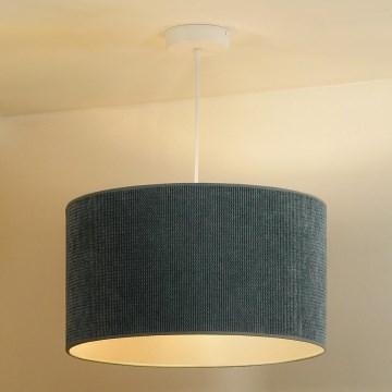 Duolla - Suspension filaire CORDUROY 1xE27/15W/230V d. 40 cm bleu clair