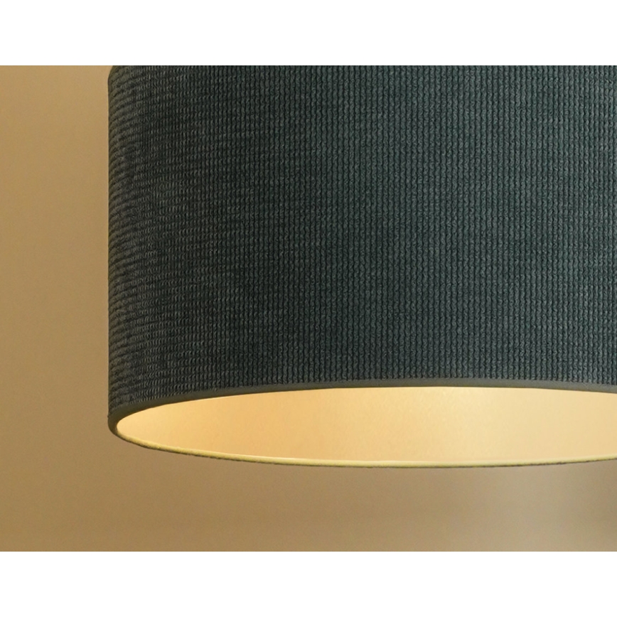 Duolla - Suspension filaire CORDUROY 1xE27/15W/230V d. 40 cm bleu clair