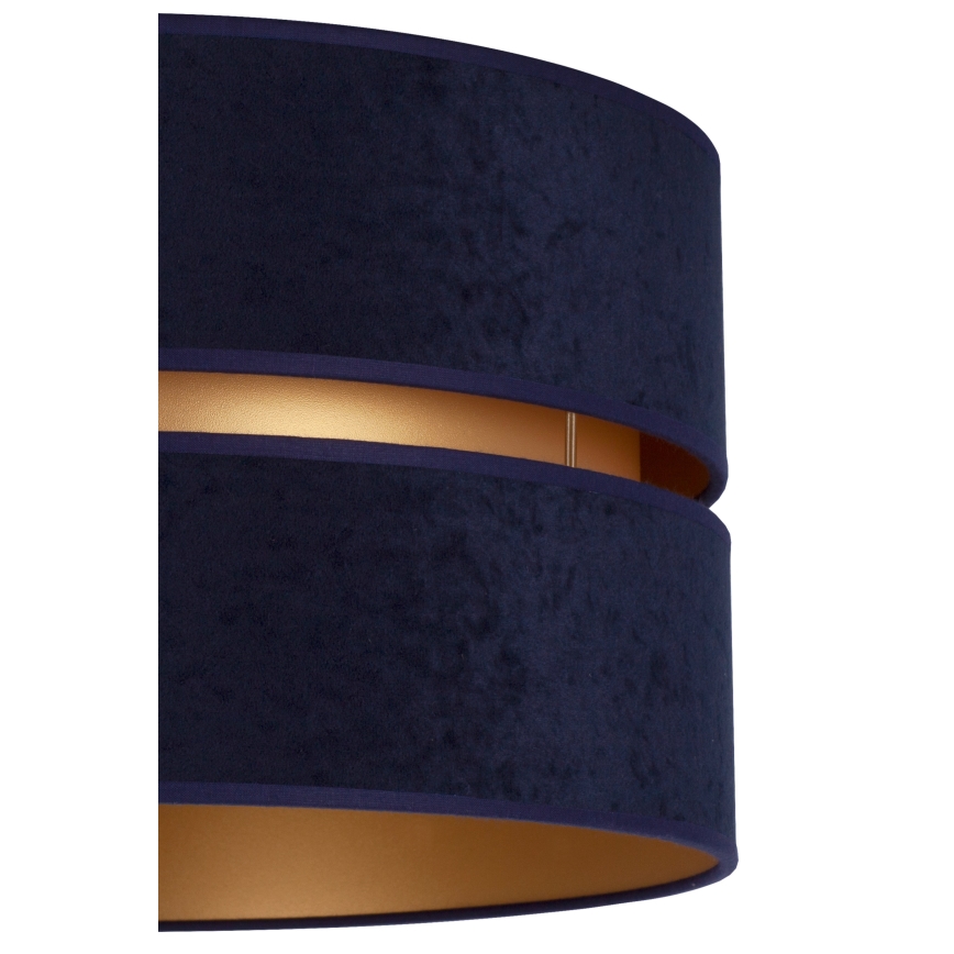 Duolla - Suspension filaire DUO 1xE27/15W/230V d. 40 cm bleu/doré