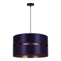 Duolla - Suspension filaire DUO 1xE27/15W/230V d. 40 cm bleu/doré