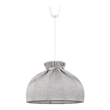 Duolla - Suspension filaire ECO 1xE27/40W/230V d. 38 cm gris