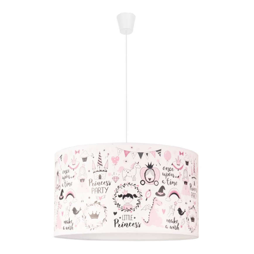 Duolla - Suspension filaire enfant PRINT M 1xE27/40W/230V d. 35 cm conte de fée