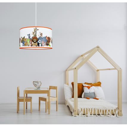 Duolla - Suspension filaire enfant ZOO 1xE27/15W/230V d. 35 cm