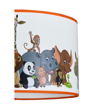 Duolla - Suspension filaire enfant ZOO 1xE27/15W/230V d. 35 cm