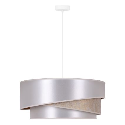 Duolla - Suspension filaire KOBO 1xE27/15W/230V d. 45 cm argent/doré