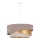 Duolla - Suspension filaire KOBO 1xE27/15W/230V d. 45 cm beige/doré/crème
