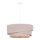 Duolla - Suspension filaire KOBO 1xE27/15W/230V d. 45 cm crème/doré