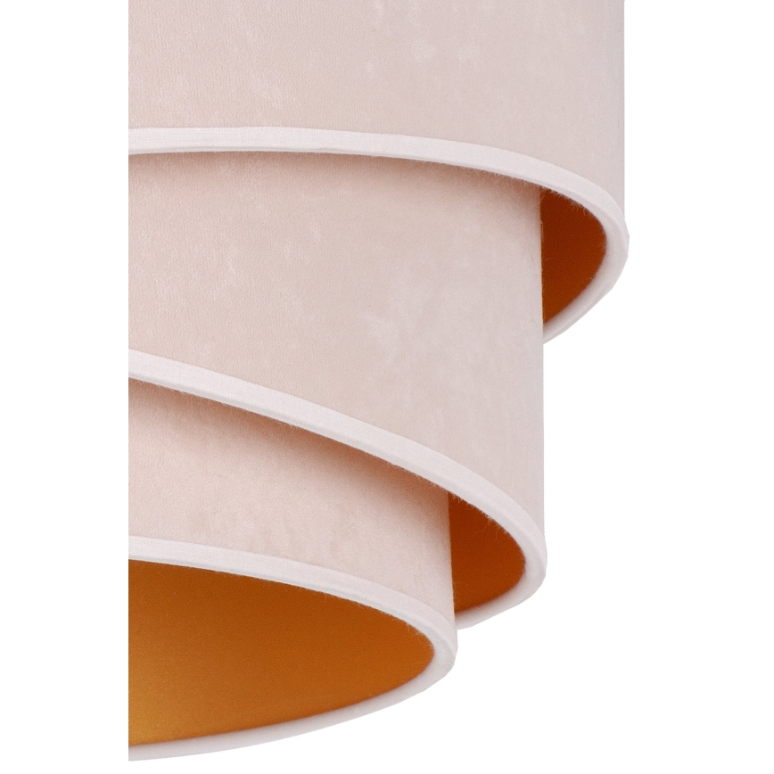 Duolla - Suspension filaire KOBO 1xE27/15W/230V d. 45 cm crème/doré