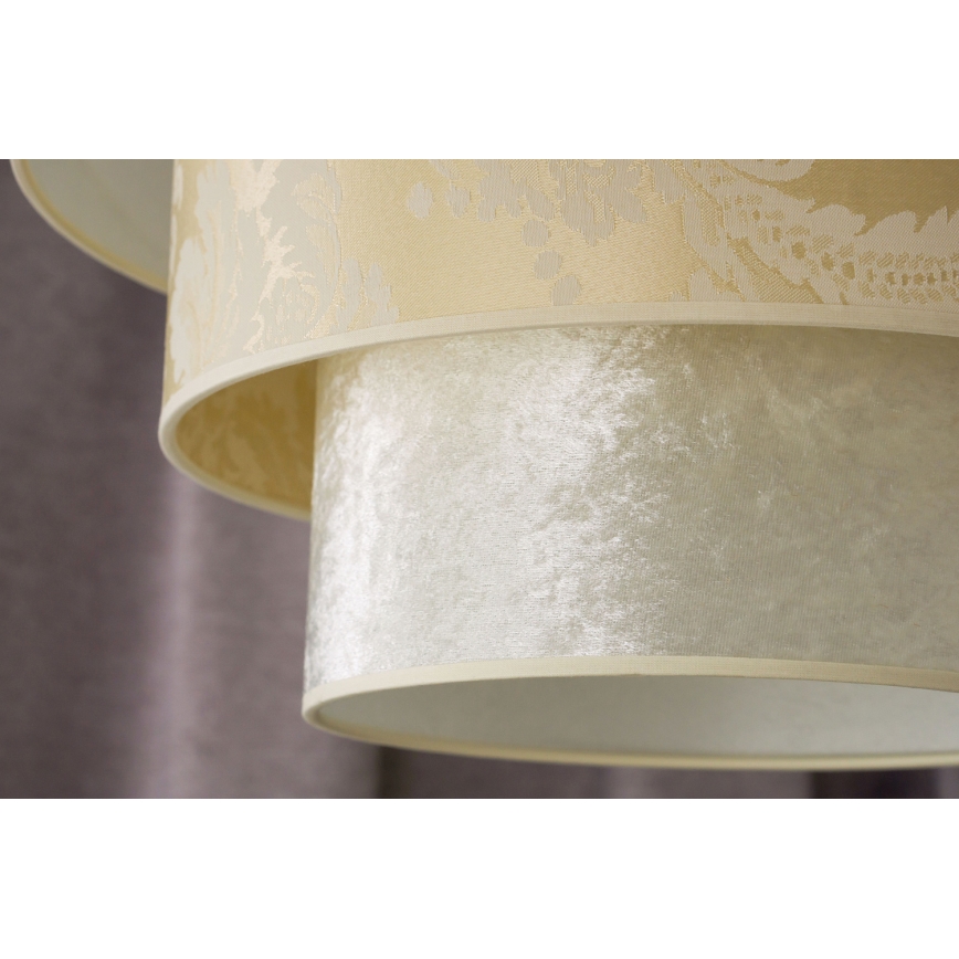 Duolla - Suspension filaire LUNETA 1xE27/40W/230V d. 45 cm crème