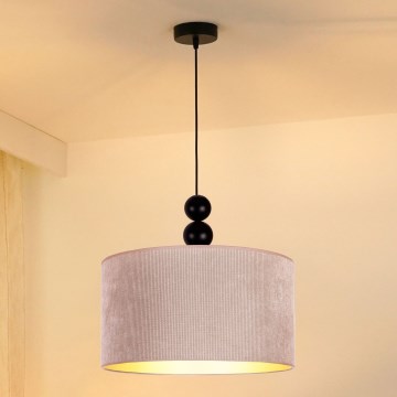 Duolla - Suspension filaire LYON 1xE27/15W/230V d. 40 cm beige