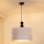 Duolla - Suspension filaire LYON 1xE27/15W/230V d. 40 cm beige