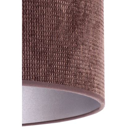 Duolla - Suspension filaire LYON 1xE27/15W/230V d. 40 cm marron