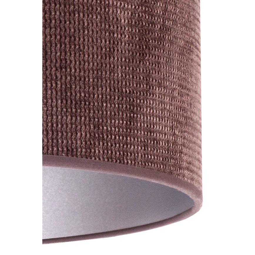 Duolla - Suspension filaire LYON 1xE27/15W/230V d. 40 cm marron