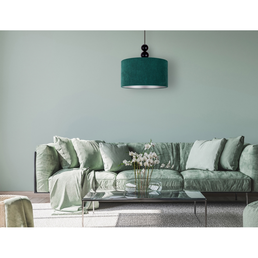 Duolla - Suspension filaire LYON 1xE27/15W/230V d. 40 cm vert