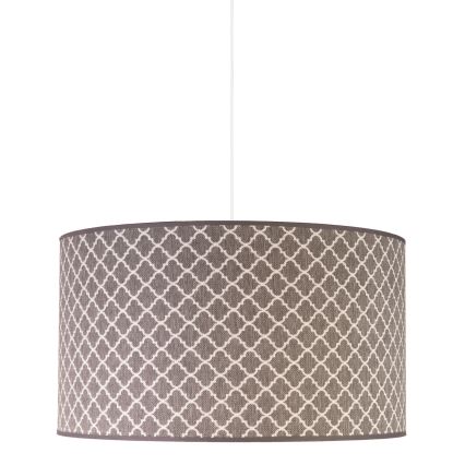 Duolla - Suspension filaire MAROKO 1xE27/40W/230V d. 45 cm gris
