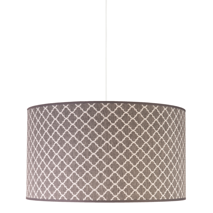 Duolla - Suspension filaire MAROKO 1xE27/40W/230V d. 45 cm gris