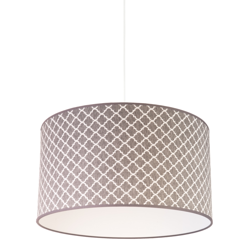 Duolla - Suspension filaire MAROKO 1xE27/40W/230V d. 45 cm gris