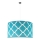 Duolla - Suspension filaire MAROKO 1xE27/40W/230V d. 45 cm turquoise/blanc