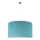 Duolla - Suspension filaire MAROKO 1xE27/40W/230V d. 45 cm turquoise/blanc