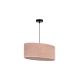 Duolla - Suspension filaire OVAL 1xE27/15W/230V rose