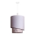 Duolla - Suspension filaire PARIS 1xE27/15W/230V diam. 40 cm blanc/beige