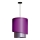 Duolla - Suspension filaire PARIS 1xE27/15W/230V diam. 40 cm violet/argent