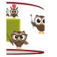 Duolla - Suspension filaire pour enfant OWLS MULTI 1xE27/15W/230V
