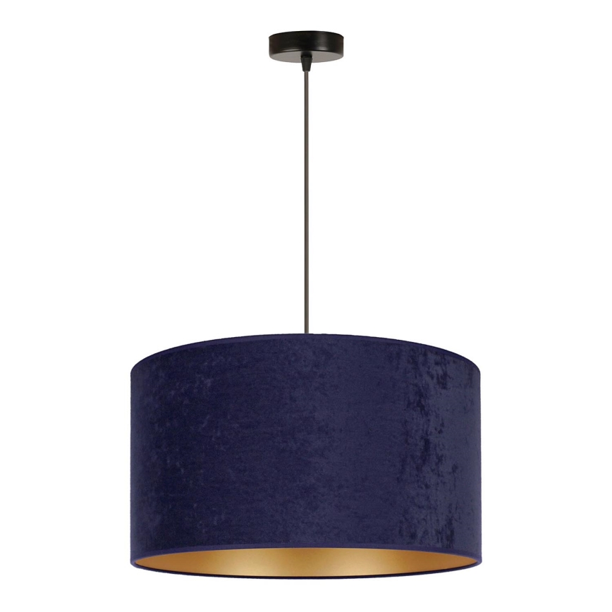 Duolla - Suspension filaire ROLLER 1xE27/15W/230V d. 40 cm bleu/doré