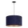 Duolla - Suspension filaire ROLLER 1xE27/15W/230V d. 40 cm bleu/doré