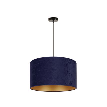 Duolla - Suspension filaire ROLLER 1xE27/15W/230V d. 40 cm bleu/doré